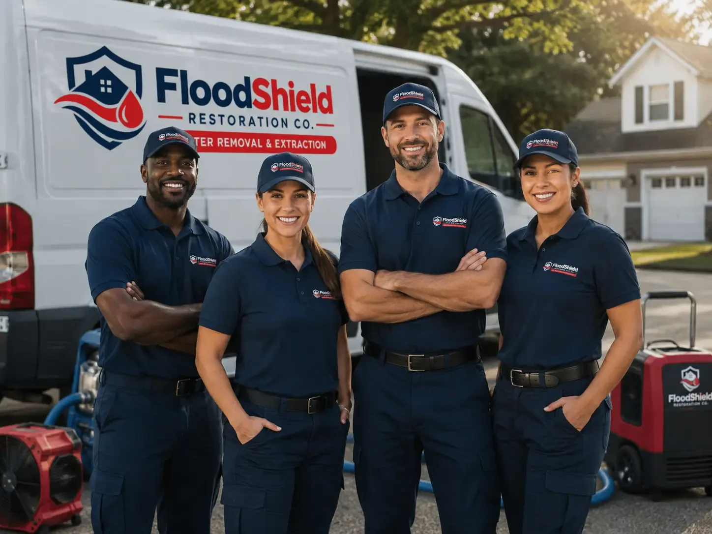 Flood Damage Restoration company in Port Washington, OH