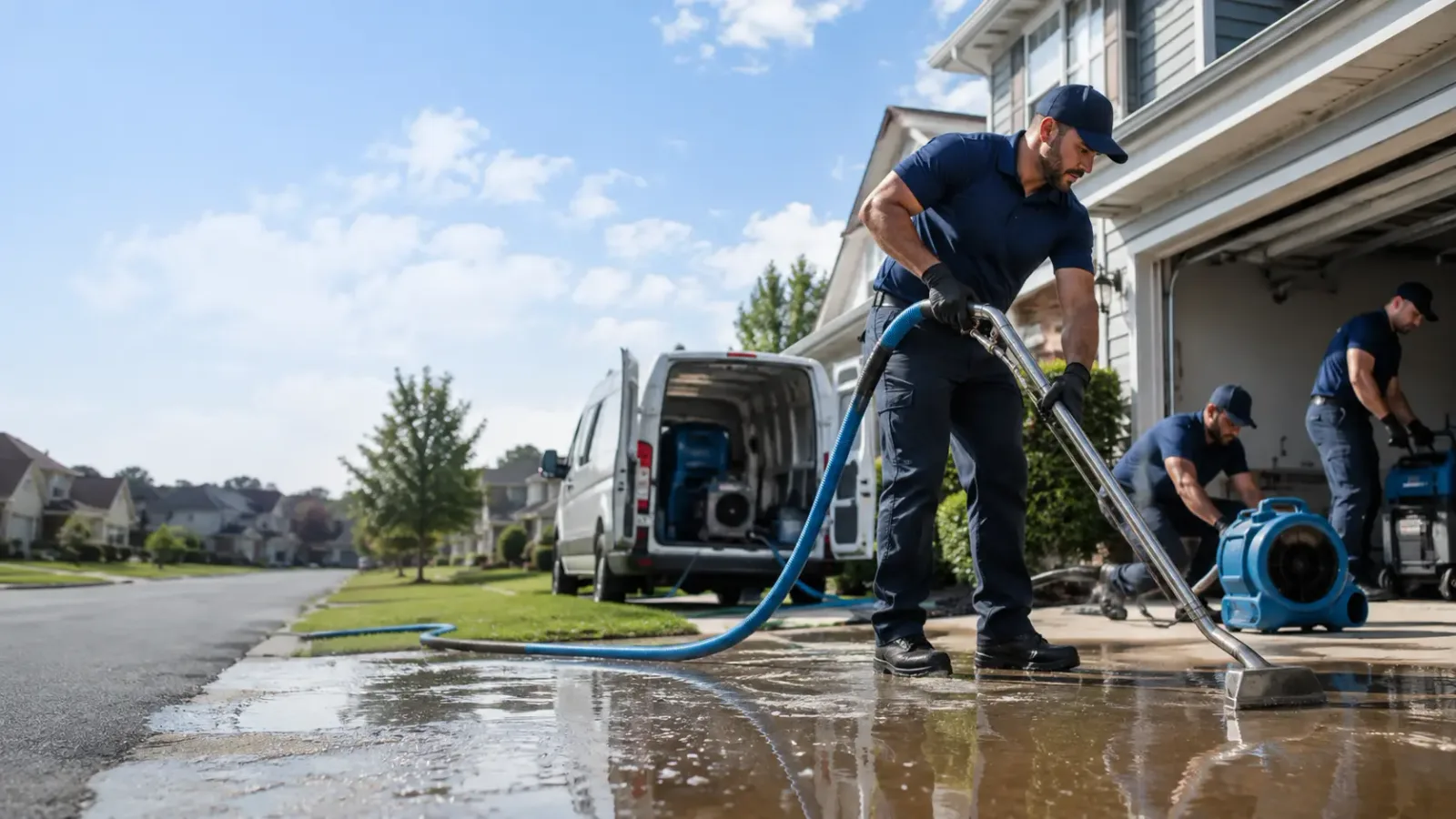 Flood Damage Restoration in Port Washington, OH